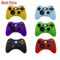 100Pcs/lot For Xbox 360 Controller Soft Case Silicone Protective Skin Cover Rubber Protector Shell Housing For Xbox360 Gamepad