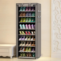 Shoes Storage Cabinet DIY Assembly Shoe Shelf Dustproof Moistureproof Large Capacity Shoe Rack organizer WY817