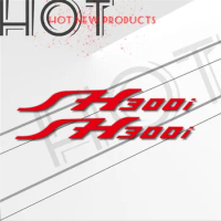 New motorcycle bicycle fuel tank sticker wheel helmet MOTO waterproof reflective logo decals for Honda SH300i sh 300i sh300 i