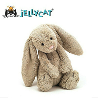 ★啦啦看世界★ Jellycat 英國玩具 安撫玩偶 / 18公分小小米灰兔