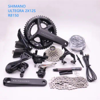 Shimano Ultegra Di2 R8150 electric derailleur 2x12s Speed Groupset Road bike Rim Brake Group set V-Brake