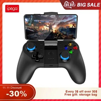 Ipega PG-9129 Bluetooth Gamepad Mobile Control PUBG Game Controller Cell Phone Triggers Wireless Joystick for Android Smartphone