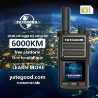 YATEGOOD G66 Walkie Talkie No distance limit Intercom Long standby Portable More than 5000KM 4G 5G
