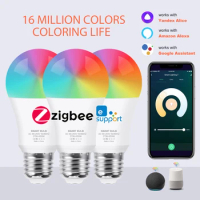 Ewelink Zigbee Bulb E27 Smart Led Light Lamp 18W 15W Led Bulbs Works With Alice, Alexa, Google Home,Required Zigbee Gateway Hub
