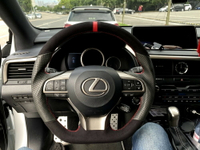[細活方向盤] 麂皮牛皮款 Lexus RX ES GS LS 凌志 方向盤 變形蟲方向盤 造型方向盤