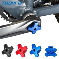 1Pc Bicycle Crankset Plum Blossom Crank Cover Removal WrenchTool Mountain Road Bike Aluminum Alloy Crankset Wrench