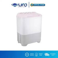 SHARP MESIN CUCI 2 TABUNG 7 KG EST80MWPK - PINK