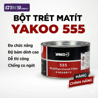 Bột Trét Matít Yakoo 555 Bpo - Trét Trước Khi Sơn - 2kg/Lon