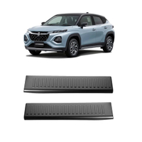 qzd5 สำหรับ Suzuki Fronx WDB3S WEB3S 2024 2025 2026 อุปกรณ์ป้องกันกันชนหลังด้านในสแตนเลส แผ่นป้องกัน