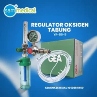 GEA Regulator OKSIGEN / Regulator Oksigen medis / Regulator Tabung oksigen Gea YR-86-9
