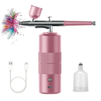 Professional Disinfectant Fogger Machine, Sanitizer Sprayer. Electrostatic ULV Atomizer &amp; Cordless Handheld Nano Steam Gun