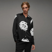 【ALLSAINTS】GALAXY 夏威夷花襯衫 MS232Z(舒適版型)