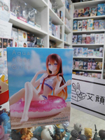 【艾頑玩具】『現貨』TAITO 景品 命運石之門 牧瀨紅莉栖 Aqua Float Girls 泳圈 公仔