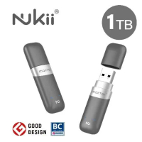 Maktar Nukii 新世代 智慧型 遠端管理 USB隨身碟 1TB ★隨時自動上鎖隱私不外流