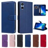 1-5 5-5 Case Leather Magnetic Flip Wallet Card Holder Phone Cover For SONY Xperia 10v 5V 1V 10 5 Xperia10 V 10-5 Xperia5V 2023