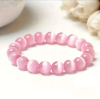 Opal Cat Eyes Stone Bracelet