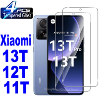 2/4Pcs Tempered Glass For Xiaomi 13T 12T 11T Pro Matte Anti Spy Screen Protector Privacy Glass Film