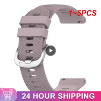 1~5PCS Silicone Bracelet Strap For Garmin Forerunner 255 255S 265 265S Smart Watch Band
