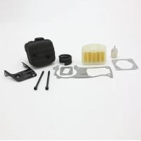 Muffler Bracket Bolts Air Filter Gasket Kit Fit For HUSQVARNA 351 353 350 340 345 346 XP Gasoline Chainsaw Parts OEM 503862703