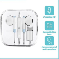 MJ KIVEE Headset Kabel Type C KV-MT102 For Gaming & Music In Ear Warna-Warni Desain Lucu Murah KV-MT