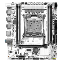 【累計熱銷1.57億+元】精粵X99主板雙通道小白板游戲電腦臺式機CPU套裝E5 2666V3 2678V3-享樂