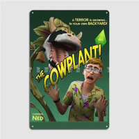 The Cowplant! Movie The Sims 4 Plumbob Basegame Poster Metal Plaque Garage Club Wall Decor Tin Sign Poster