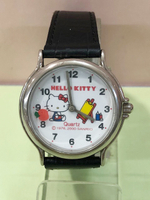 【震撼精品百貨】 凱蒂貓_Hello Kitty~Sanrio kitty 日本手錶-復古畫畫#21959