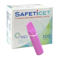 SAFETiCET 接觸式安全採血針 SC-220 21G 1盒
