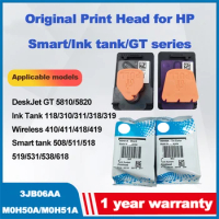 M0H50A M0H51A X4E75A Printhead For HP Ink Tank 118/310/311/318/319/410/411/418 GT5810/5820 Smart Tank 508/511/518/518/519/531