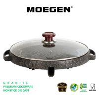 New ORIGINAL MOEGEN Germany bulgogi pan 32cm grill bbq panggangan plus tutup kaca
