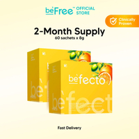 BeFree Befecto Slim Body Booster (15 Sachets) | Help Curb Cravings and Weight Loss