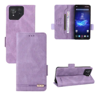 For Asus Rog Phone 8 Fusion Flip PU Leather Wallet Magnetic Buckle Case For Asus Rog Phone 8 Pro Ant