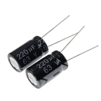 20pcs 63v220uf 10x13mm 63v220uf electrolytic capacitor