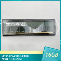 New M391A2K43BB1-CTDQ For Samsung 16G 16GB 2RX8 DDR4 2666 PC4-2666V ECC UDIMM Server Memory