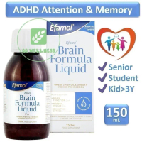 Efamol Efalex Brain Formula liquid 150mL Exp 01/28  Kid Attention Memory ADHD Vision Brain Health