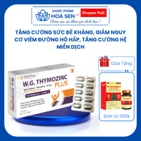 Viên tăng đề kháng ThymozinC Plus Goldwings giúp tăng đề kháng, giúp giảm nguy cơ viêm đường hô hấp 