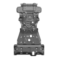 Toyota Pick up 4X4 Accessories Parts Hilux trd skid plate Junxi 3D Aluminum Engine Guard Bottom Chassis Protection 5mm
