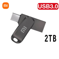 Xiaomi-Original USB Flash Drive, USB 3.0 Interface, Real Capacity, 1TB, 512GB Pen Drive, High-Speed Flash Drive, 520 MB/s, 2TB