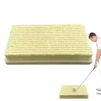 Golf Hitting Mats Golf Practice Swing Mat Simulates Real Golf Course Bunker Indoor Golf Simulator Bunker Mate For Practicing