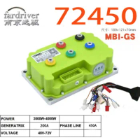 500W-1500W 72V Electric Moped Motorcycle Controller Fardriver ND72240 ND72260 ND72300(S12) E-Scooter FOC Sinewave Controller