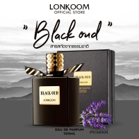 【Official】Lonkoom Perfume 100 ml  น้ำหอม EDT รุ่น Black OUD  น้ำหอมสำหรับสุภาพบุรุษ