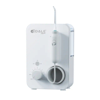 【日本DALE達樂】家用變頻10段式沖牙機DL-5006白色款(沖牙機/洗牙器/潔牙機/噴牙機/牙線機/沖齒機)