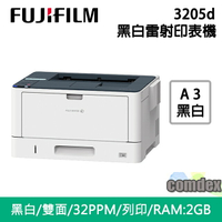 【最高22%回饋 滿額再折400】 [限時促銷]富士全錄 Fuji Xerox DocuPrint 3205d / DP3205d A3網路高速黑白雷射印表機( T3100040 ) 3C輕鬆BUY