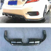 Suitable for the Rear Lip Spoiler Modified with Carbon Fiber in Honda's Tenth Generation Civic Fc Sc Model