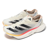 adidas 愛迪達 競速跑鞋 Adizero Adios PRO 3 M 男鞋 象牙白 回彈 橡膠大底 運動鞋 愛迪達(IG6442)