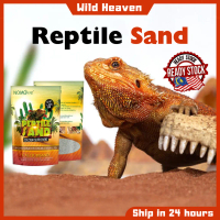 1.8kg Reptile Calcium Sand, Natural Odourless Pet Climbing Sand for Lizard Spider Snake Gecko