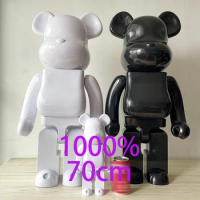 Large Bear 1000 ABS Doll Designer Art Toys 1000% Bearbrick Action Figure Collections Large 70CM