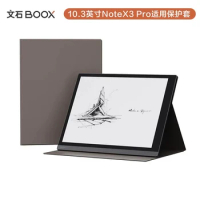 2024 New BOOX NoteX3 Pro 10.3inch Holster Embedded Original Leather case Ebook Case Top Sell Black Cover For Onyx BOOX NoteX3
