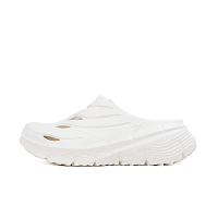 Reebok Zig Clog [100202655] 男女 拖鞋 柔軟 休閒 紋理木底 日常 雨天 玩水 奶油色