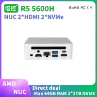 FIREBAT MN56 Mini PC Gamer AMD Ryzen 5 5600H Windows 11 DDR4 Nvme SSD  MiniPC WIFI6 BT5.2 For Gaming Desktop Computer - AliExpress